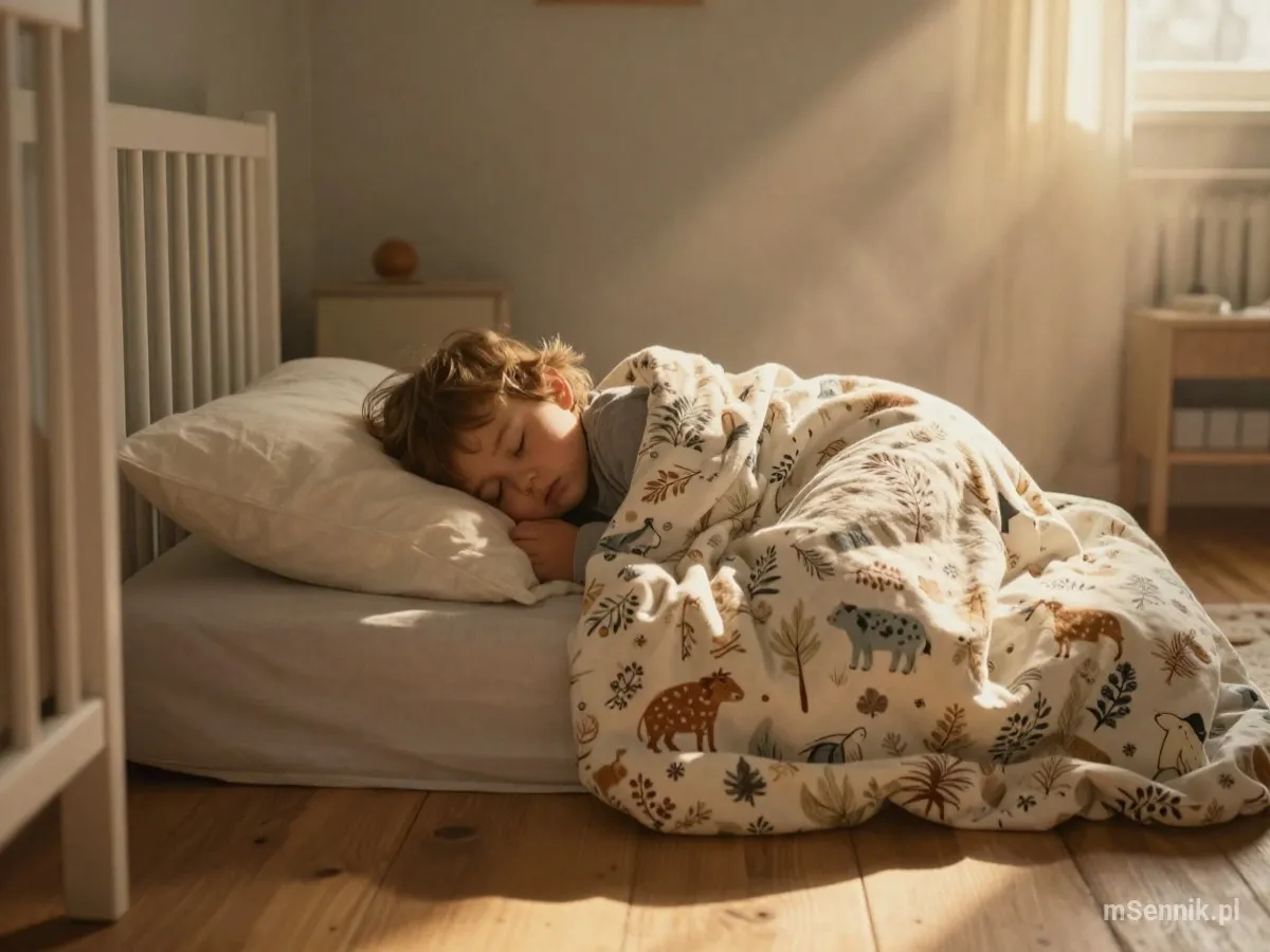 Interpretacja snu: Koc - scenariusz z życia codziennego