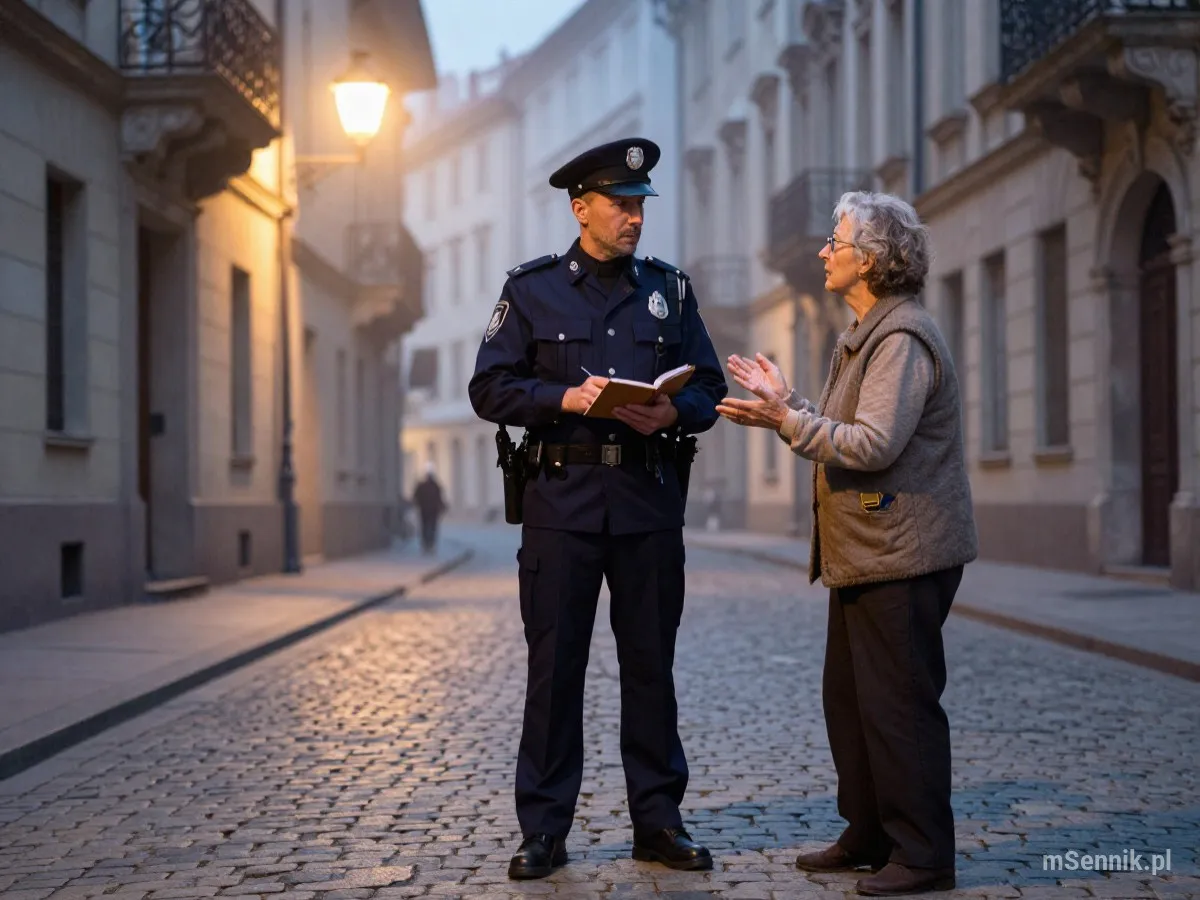 Interpretacja snu: Komisarz - scenariusz z życia codziennego