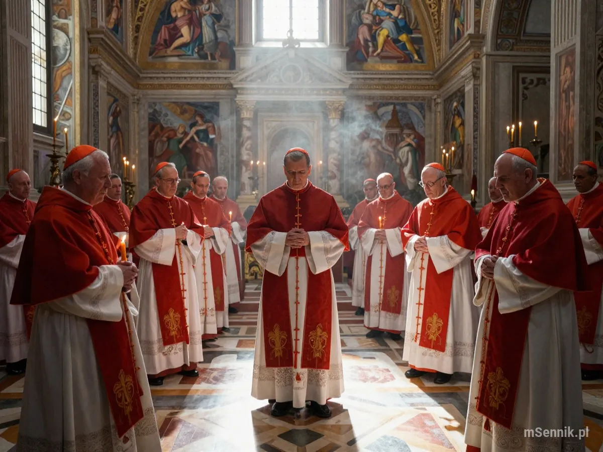 Interpretacja snu: Konklawe - scenariusz z życia codziennego