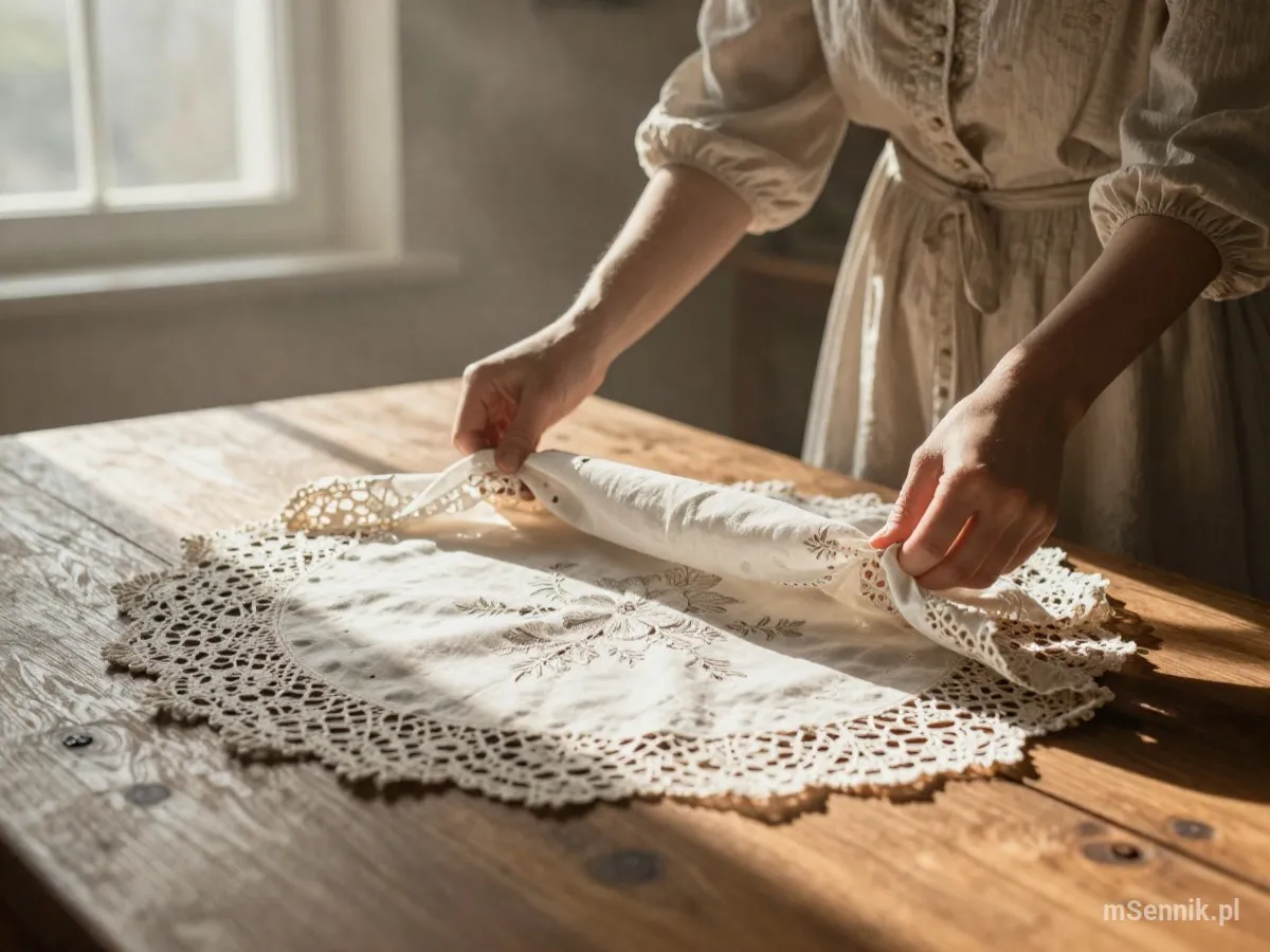 Interpretacja snu: Koronka - scenariusz z życia codziennego