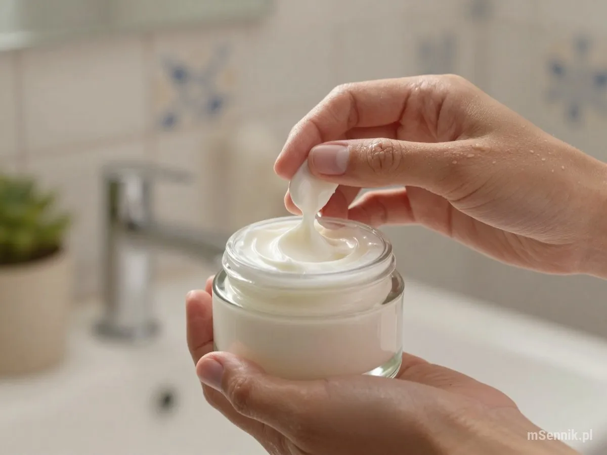 Interpretacja snu: Krem - scenariusz z życia codziennego