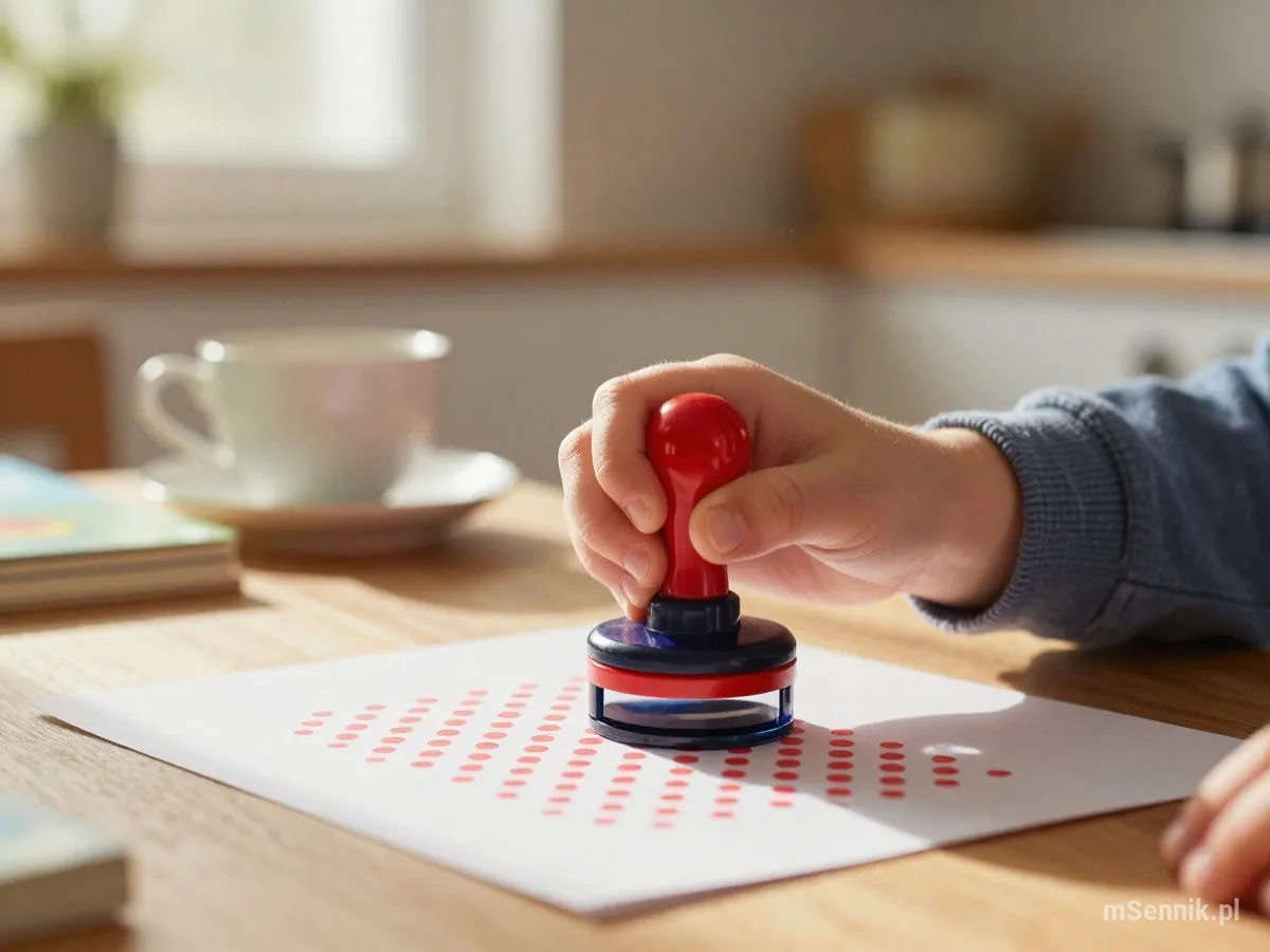 Interpretacja snu: Kropki - scenariusz z życia codziennego