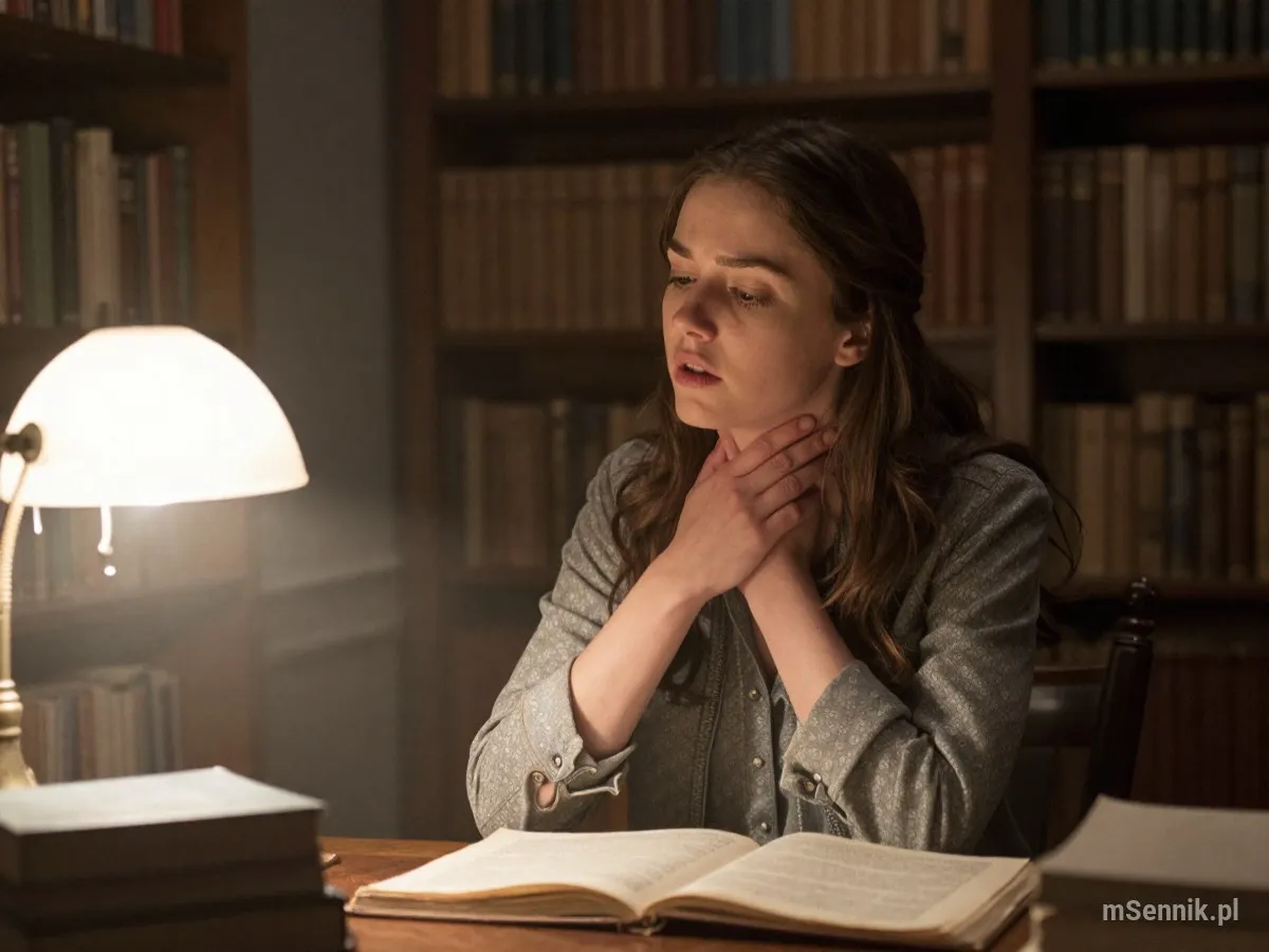 Interpretacja snu: Krtań - scenariusz z życia codziennego