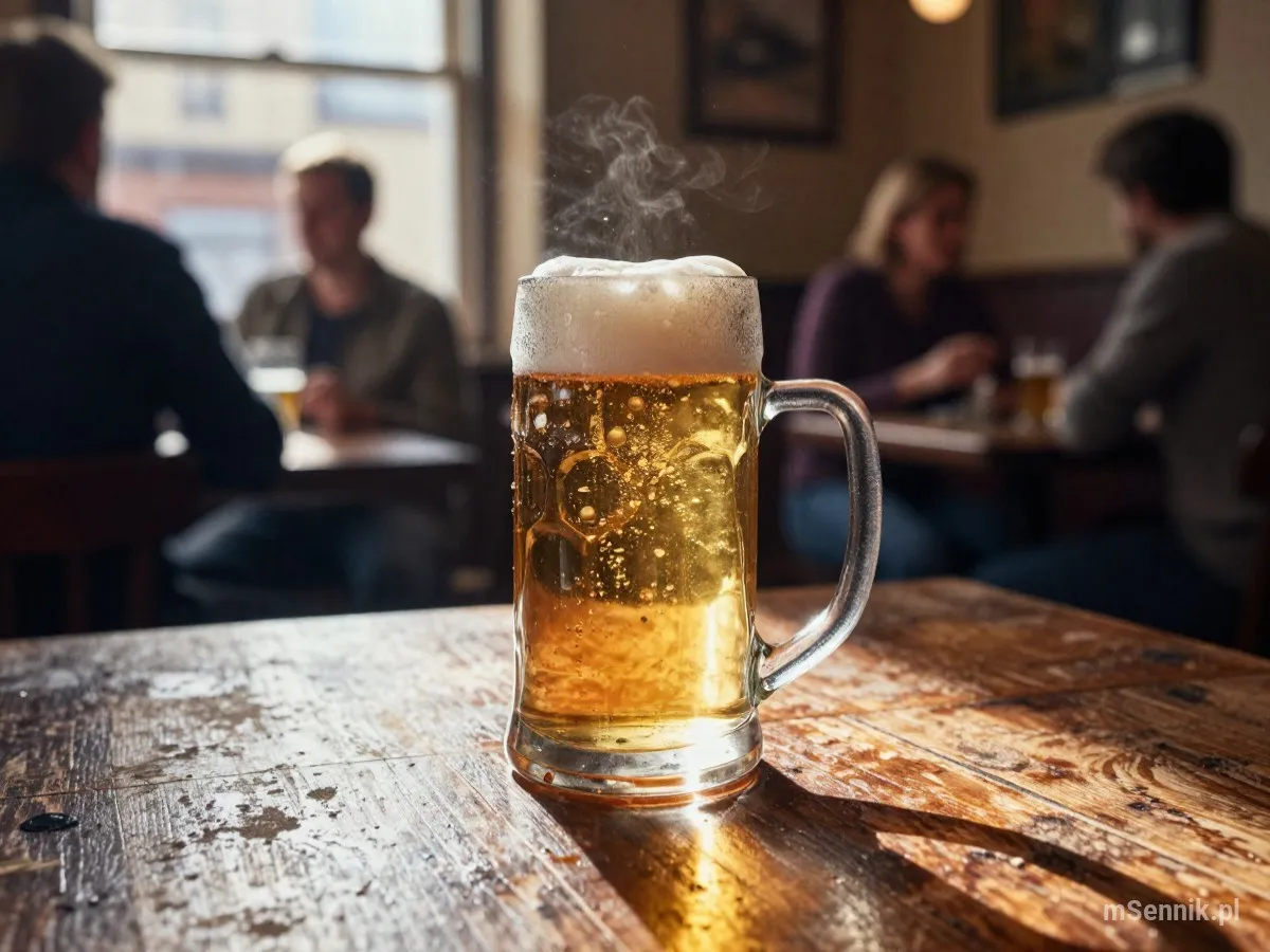 Interpretacja snu: Kufel - scenariusz z życia codziennego