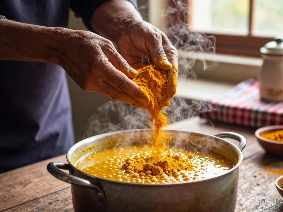 Interpretacja snu: Kurkuma - scenariusz z życia codziennego