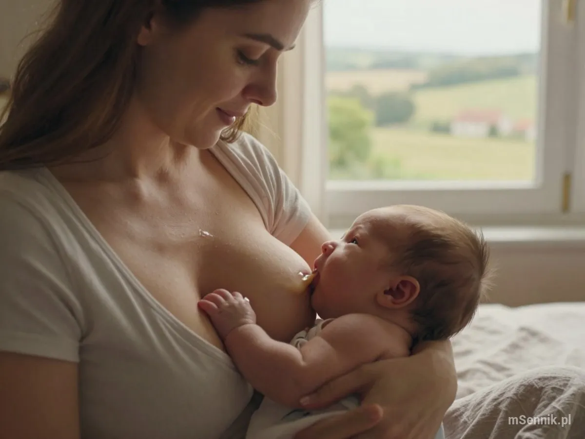 Interpretacja snu: Laktacja - scenariusz z życia codziennego