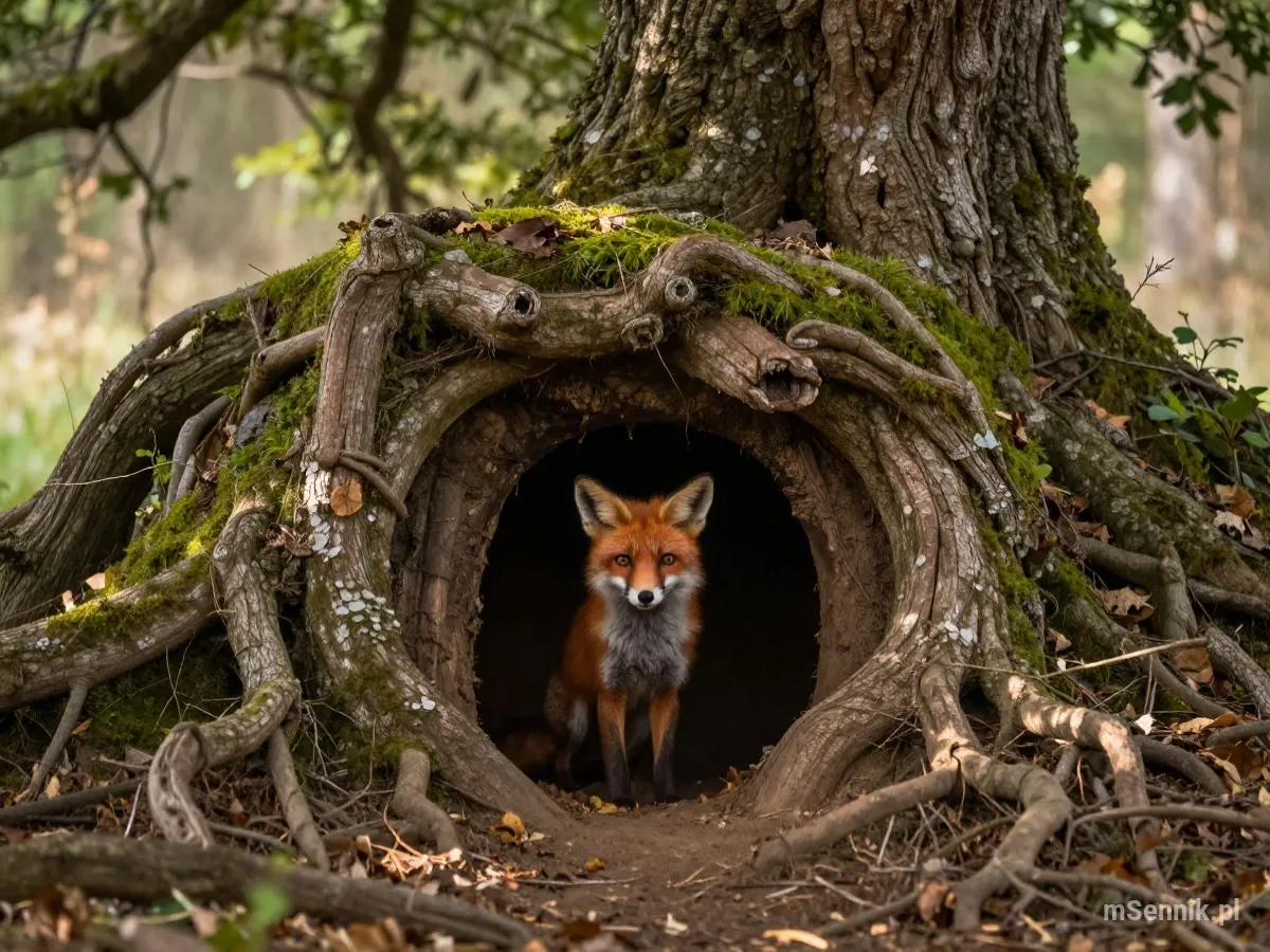 Interpretacja snu: Legowisko - scenariusz z życia codziennego