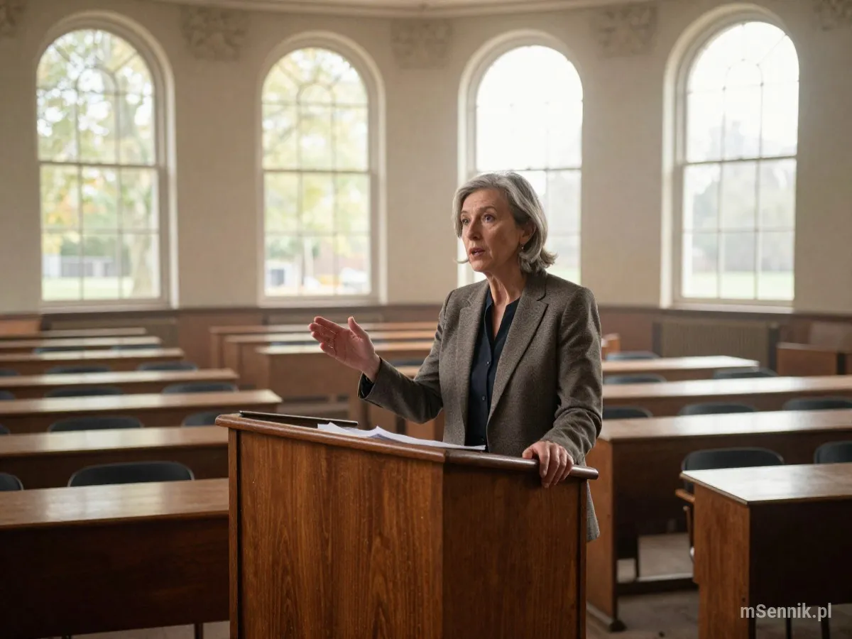 Interpretacja snu: Lektor - scenariusz z życia codziennego