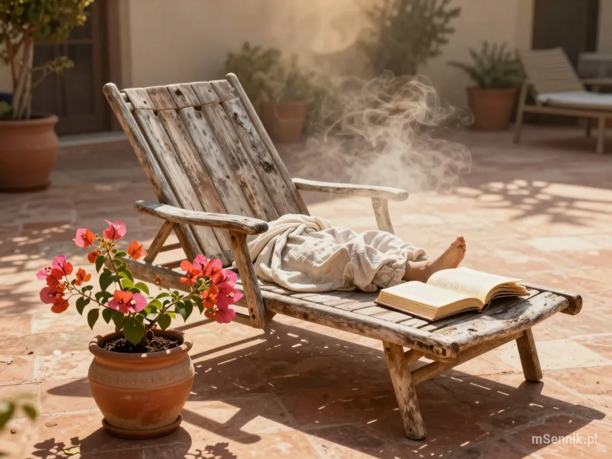 Interpretacja snu: Leżak - scenariusz z życia codziennego