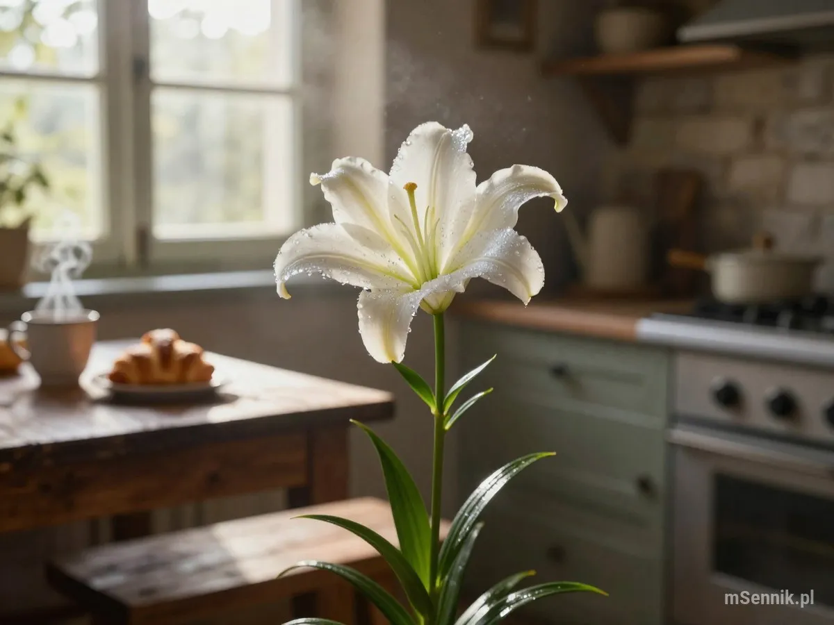 Interpretacja snu: Lilia - scenariusz z życia codziennego