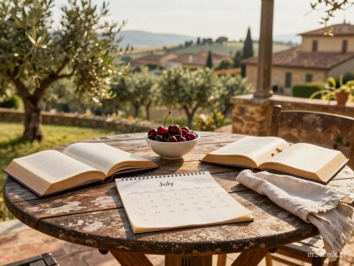 Interpretacja snu: Lipiec - scenariusz z życia codziennego