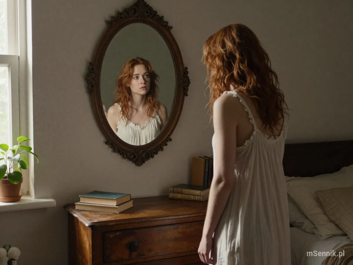 Interpretacja snu: Lusterko - scenariusz z życia codziennego