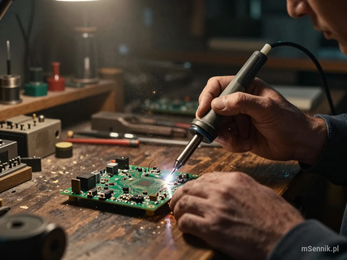 Interpretacja snu: Lutownica - scenariusz z życia codziennego