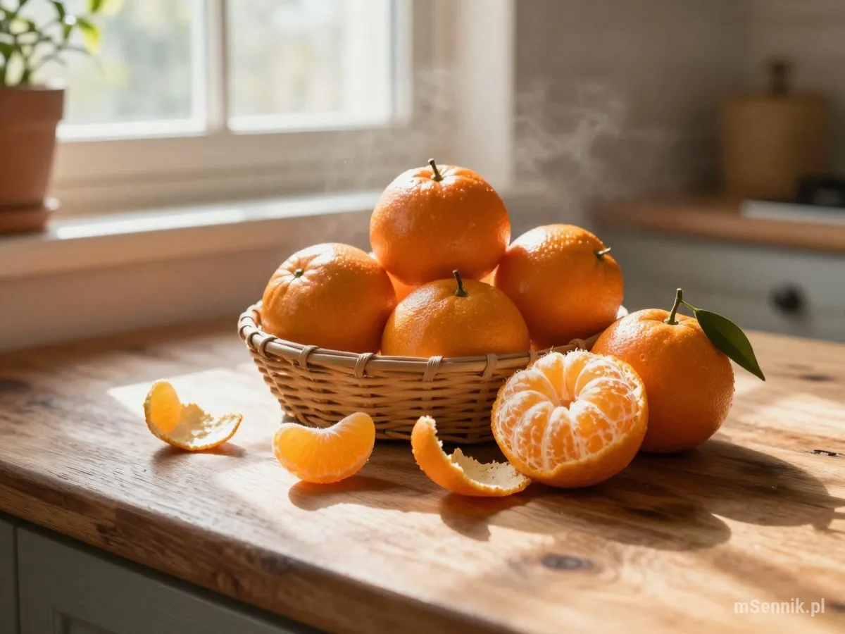 Interpretacja snu: Mandarynki - scenariusz z życia codziennego