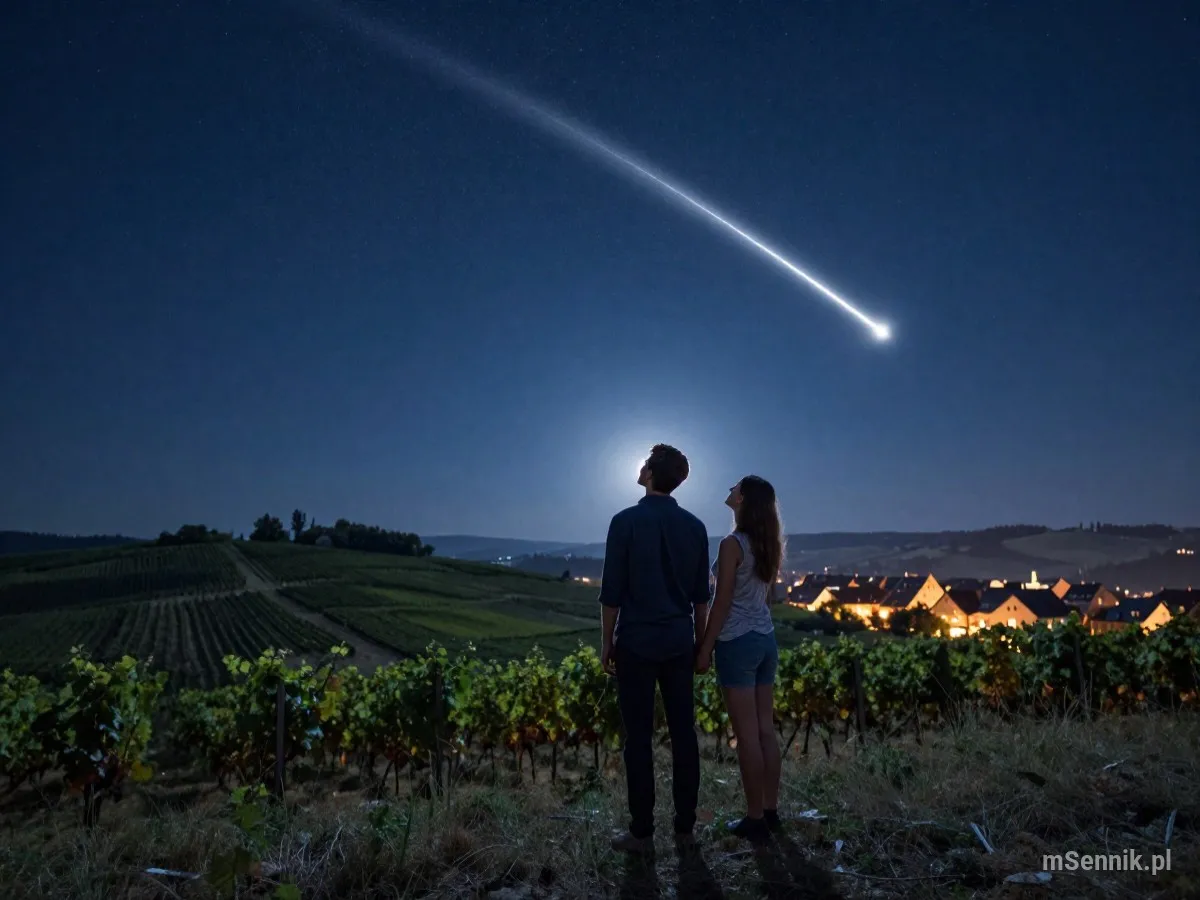 Interpretacja snu: Meteor - scenariusz z życia codziennego