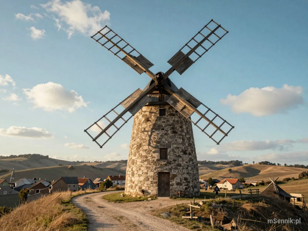 Interpretacja snu: Młyn - scenariusz z życia codziennego