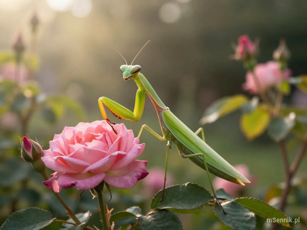 Interpretacja snu: Modliszka - scenariusz z życia codziennego