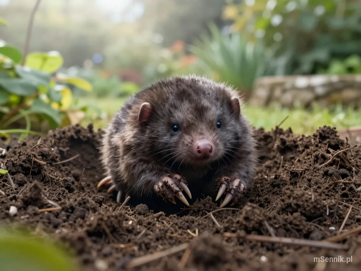Interpretacja snu: Mol - scenariusz z życia codziennego