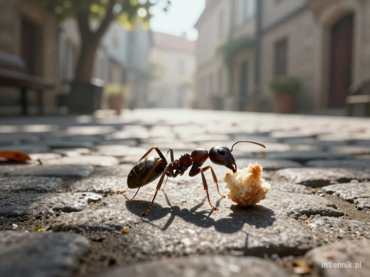 Interpretacja snu: Mrówka - scenariusz z życia codziennego