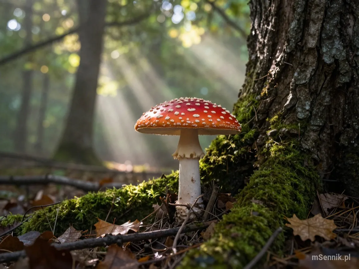 Interpretacja snu: Muchomor - scenariusz z życia codziennego