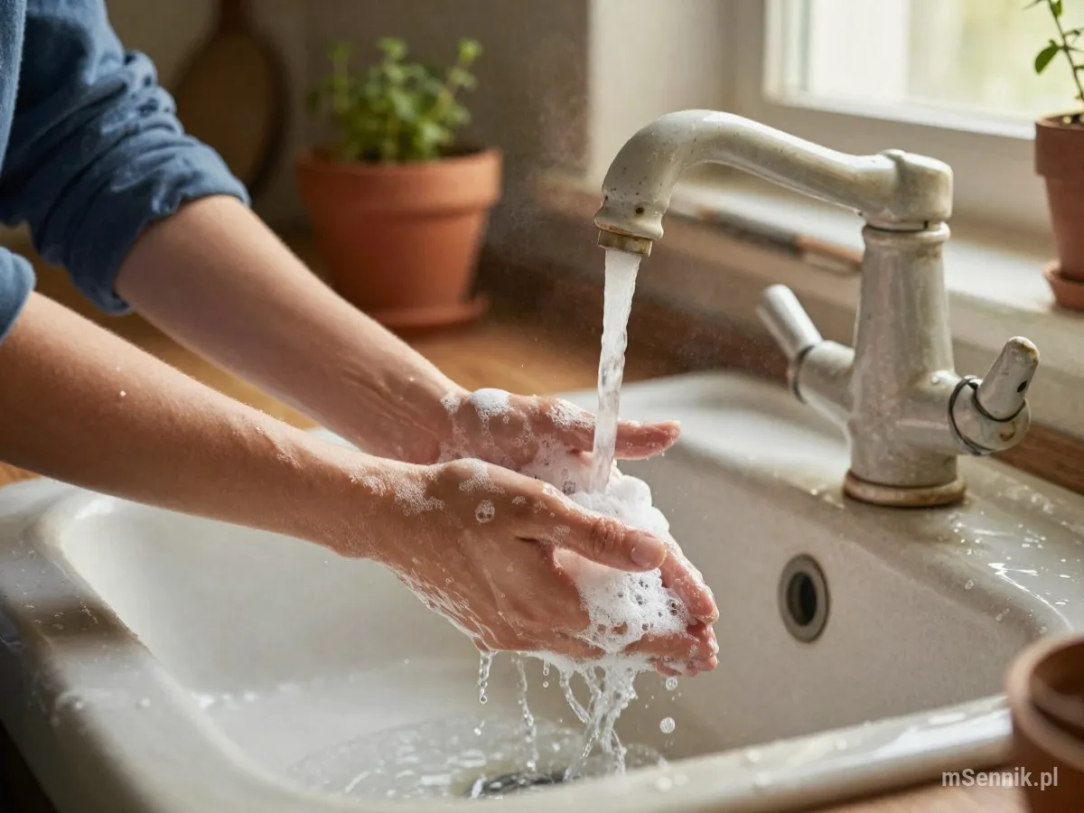 Interpretacja snu: Myć - scenariusz z życia codziennego