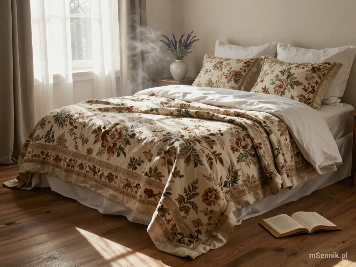 Interpretacja snu: Narzuta - scenariusz z życia codziennego