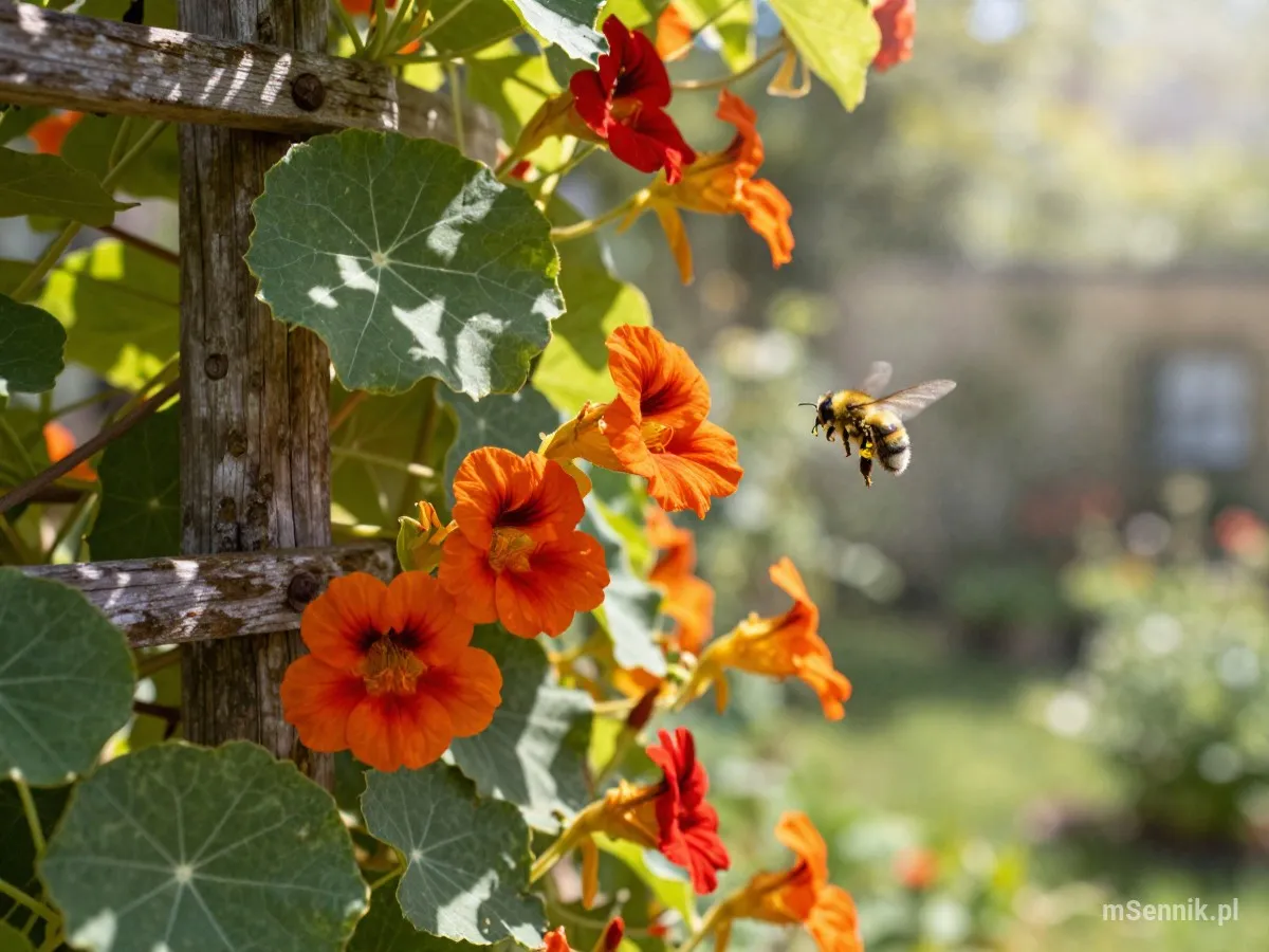 Interpretacja snu: Nasturcja - scenariusz z życia codziennego