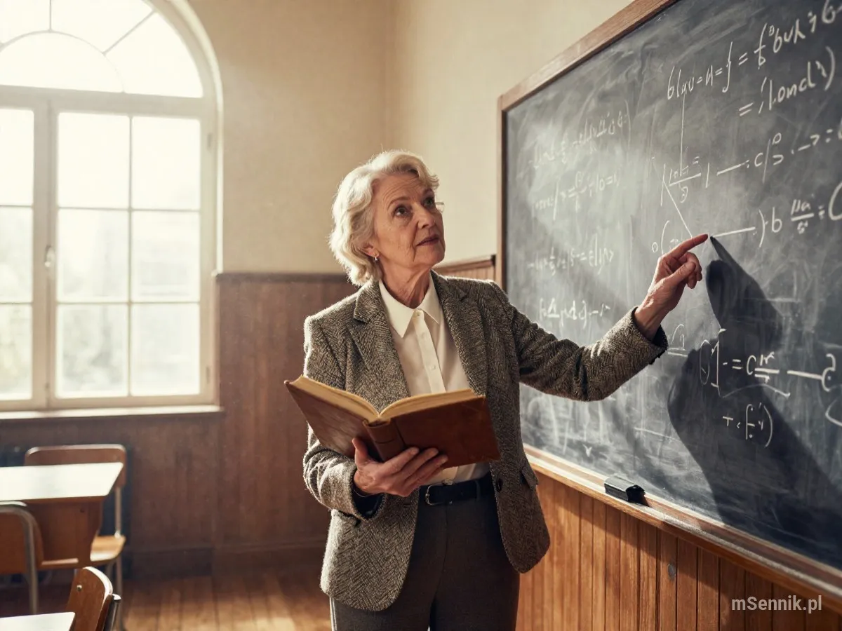 Interpretacja snu: Nauczyciel - scenariusz z życia codziennego