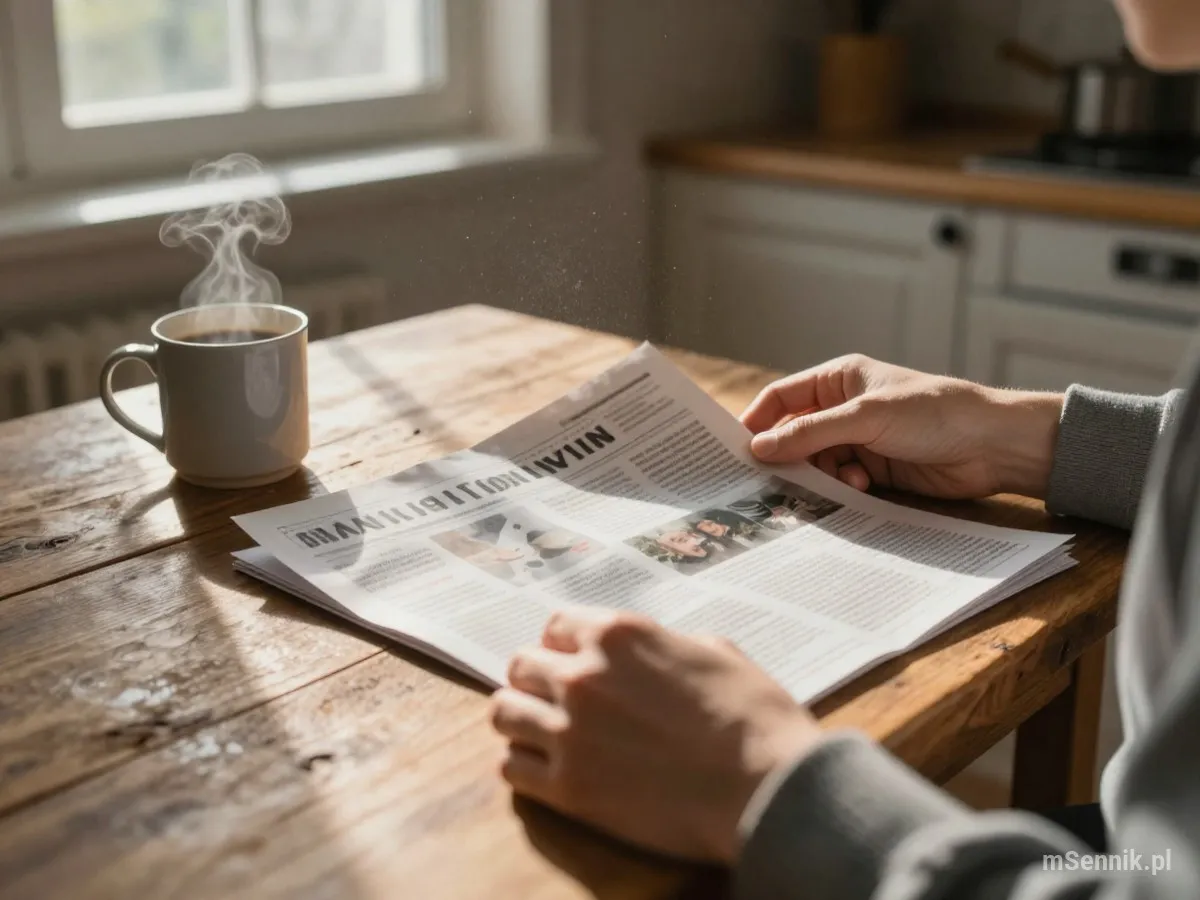 Interpretacja snu: Newsletter - scenariusz z życia codziennego