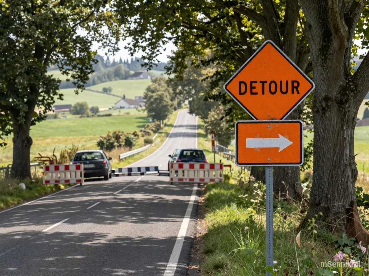Interpretacja snu: Objazd - scenariusz z życia codziennego