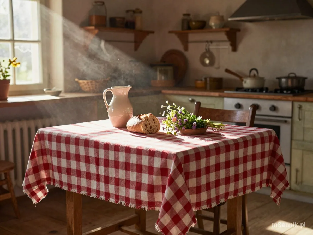 Interpretacja snu: Obrus - scenariusz z życia codziennego