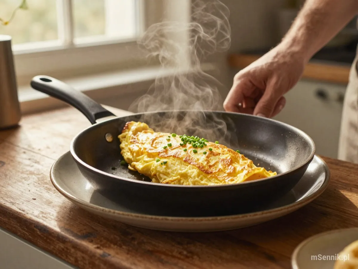 Interpretacja snu: Omlet - scenariusz z życia codziennego