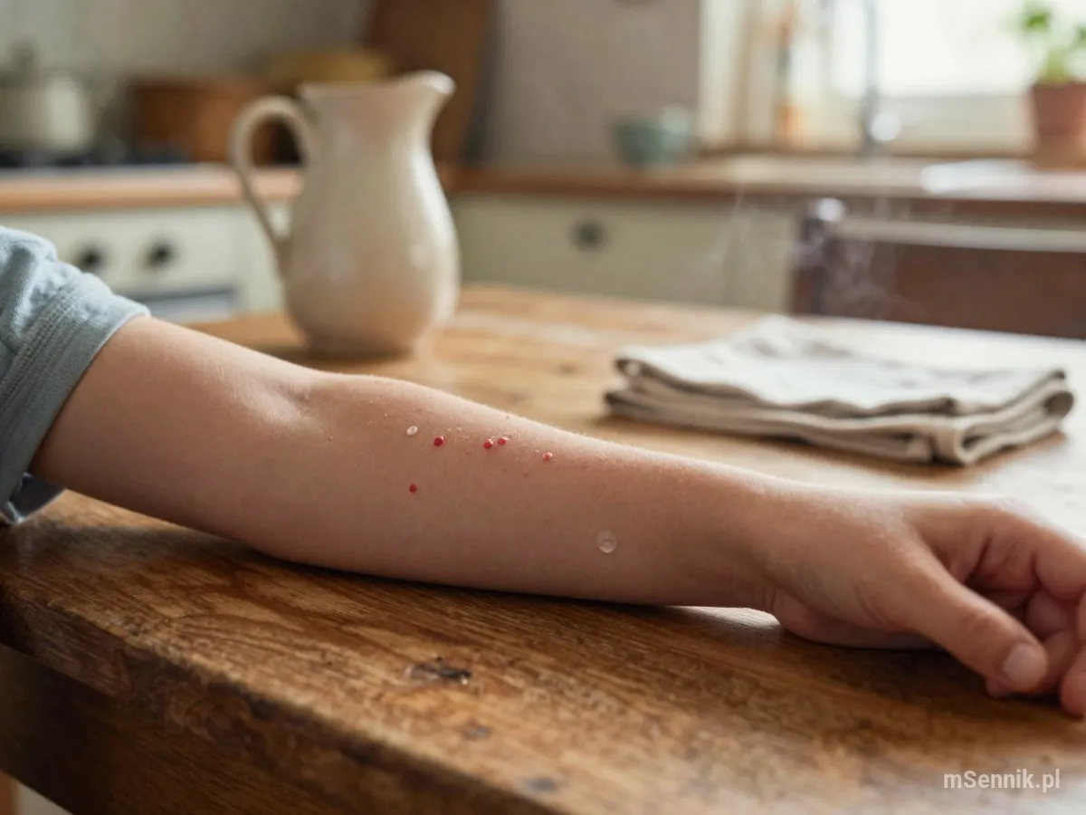 Interpretacja snu: Ospa - scenariusz z życia codziennego