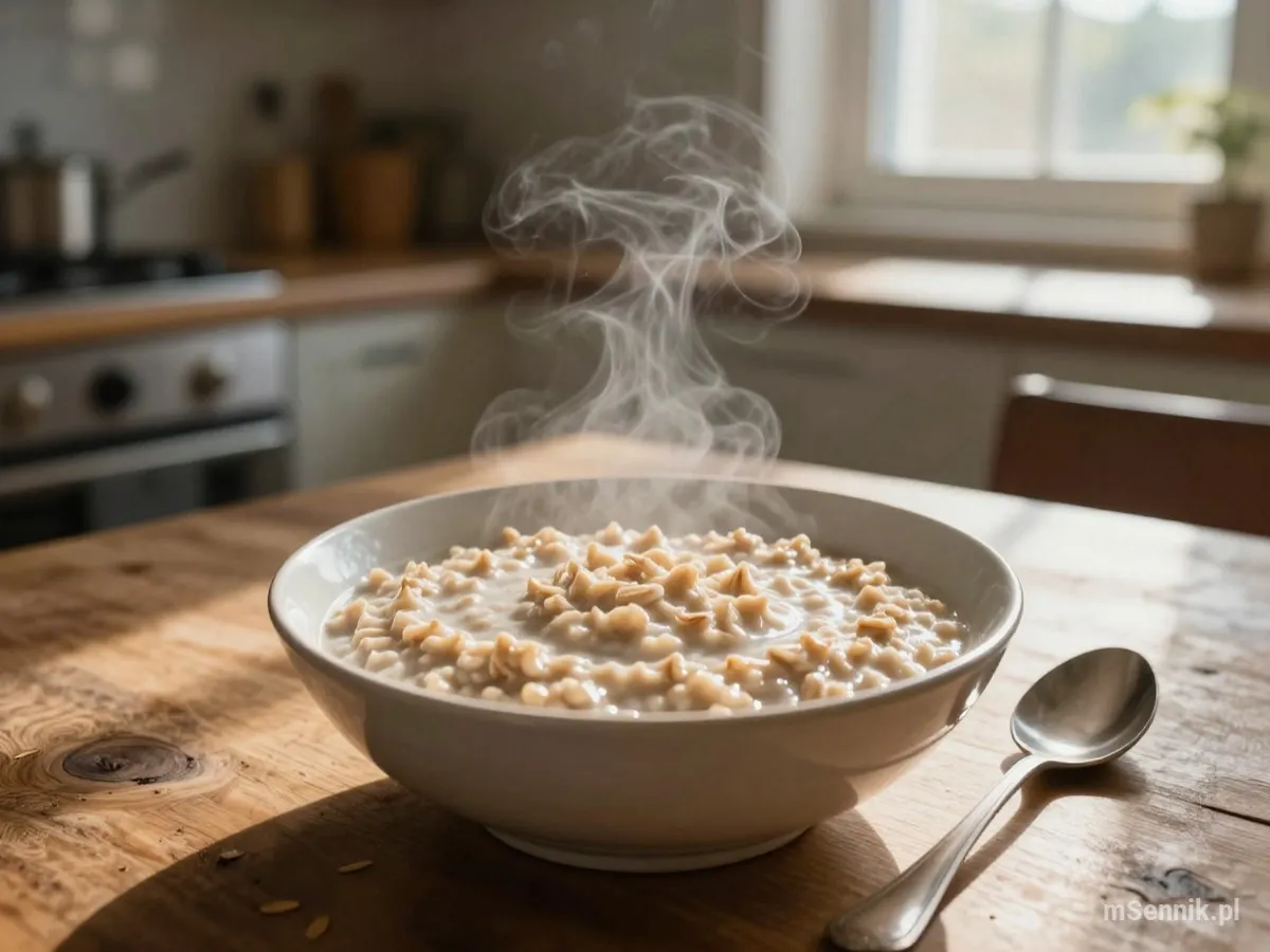 Interpretacja snu: Owsianka - scenariusz z życia codziennego