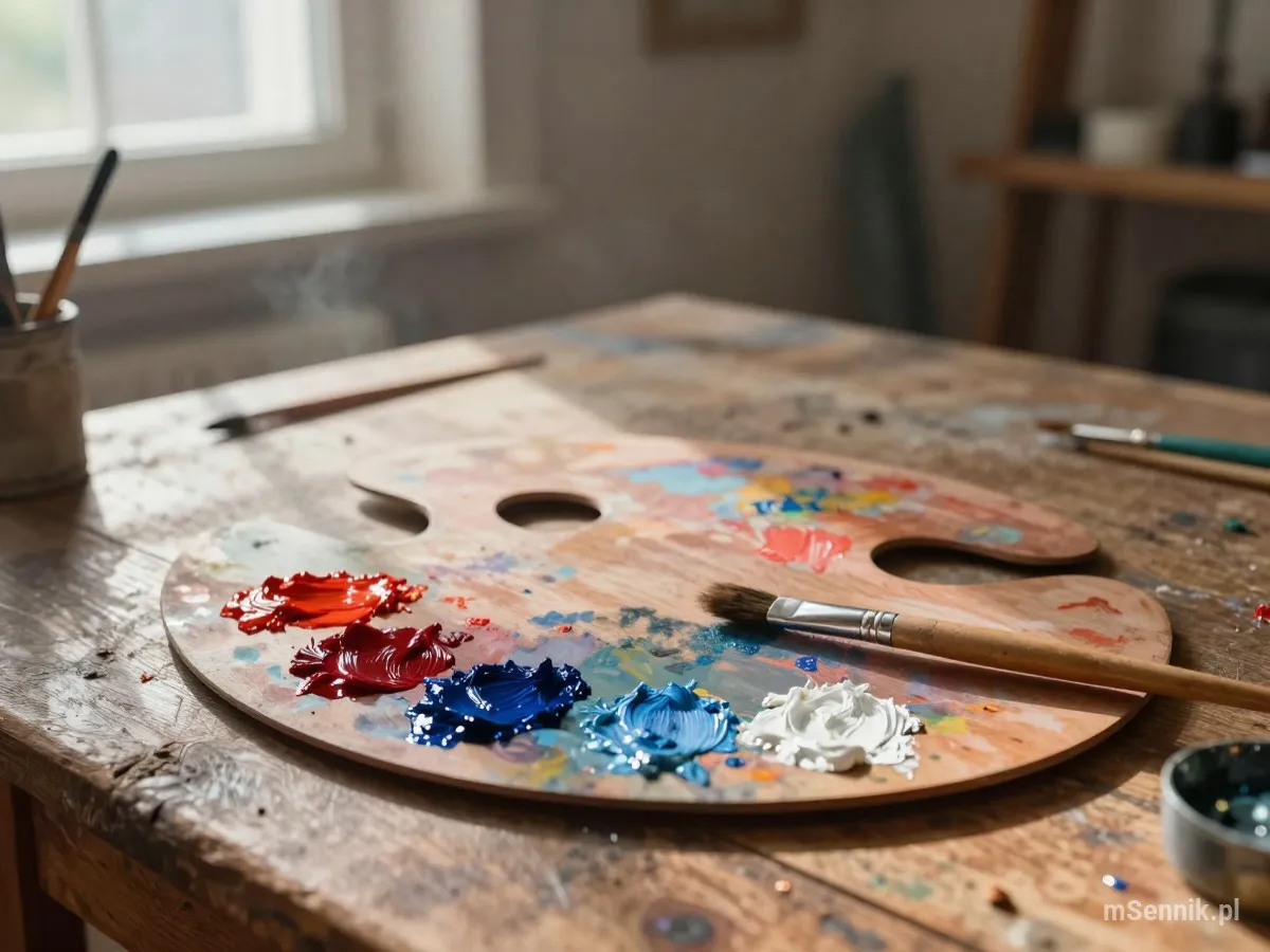 Interpretacja snu: Paleta - scenariusz z życia codziennego