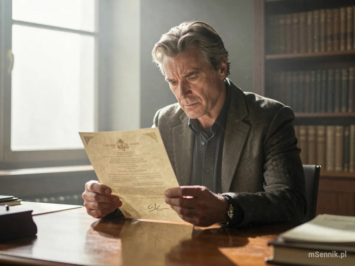 Interpretacja snu: Papiery Wartościowe - scenariusz z życia codziennego