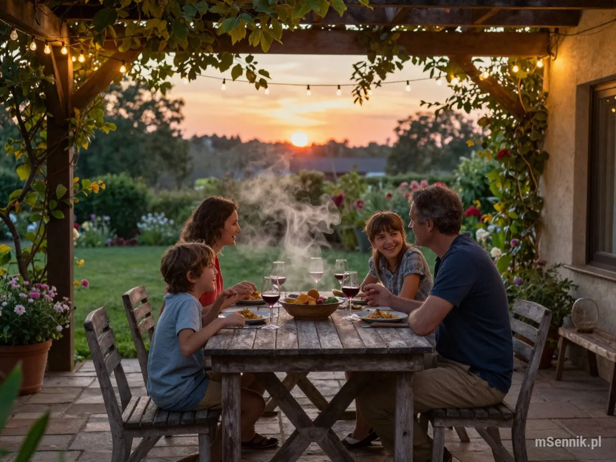Interpretacja snu: Patio - scenariusz z życia codziennego