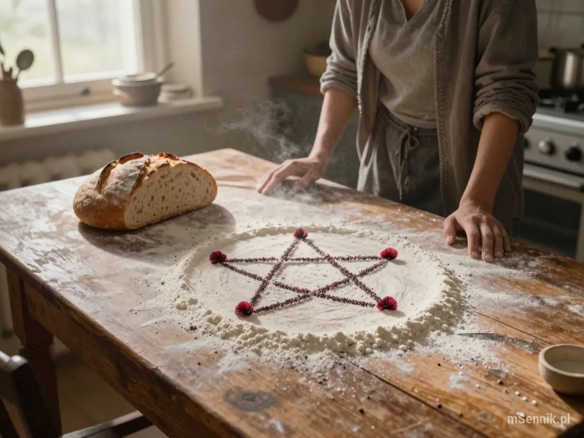 Interpretacja snu: Pentagram - scenariusz z życia codziennego