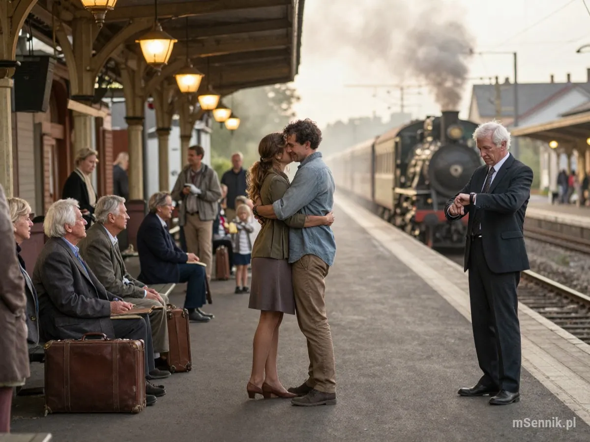 Interpretacja snu: Peron - scenariusz z życia codziennego