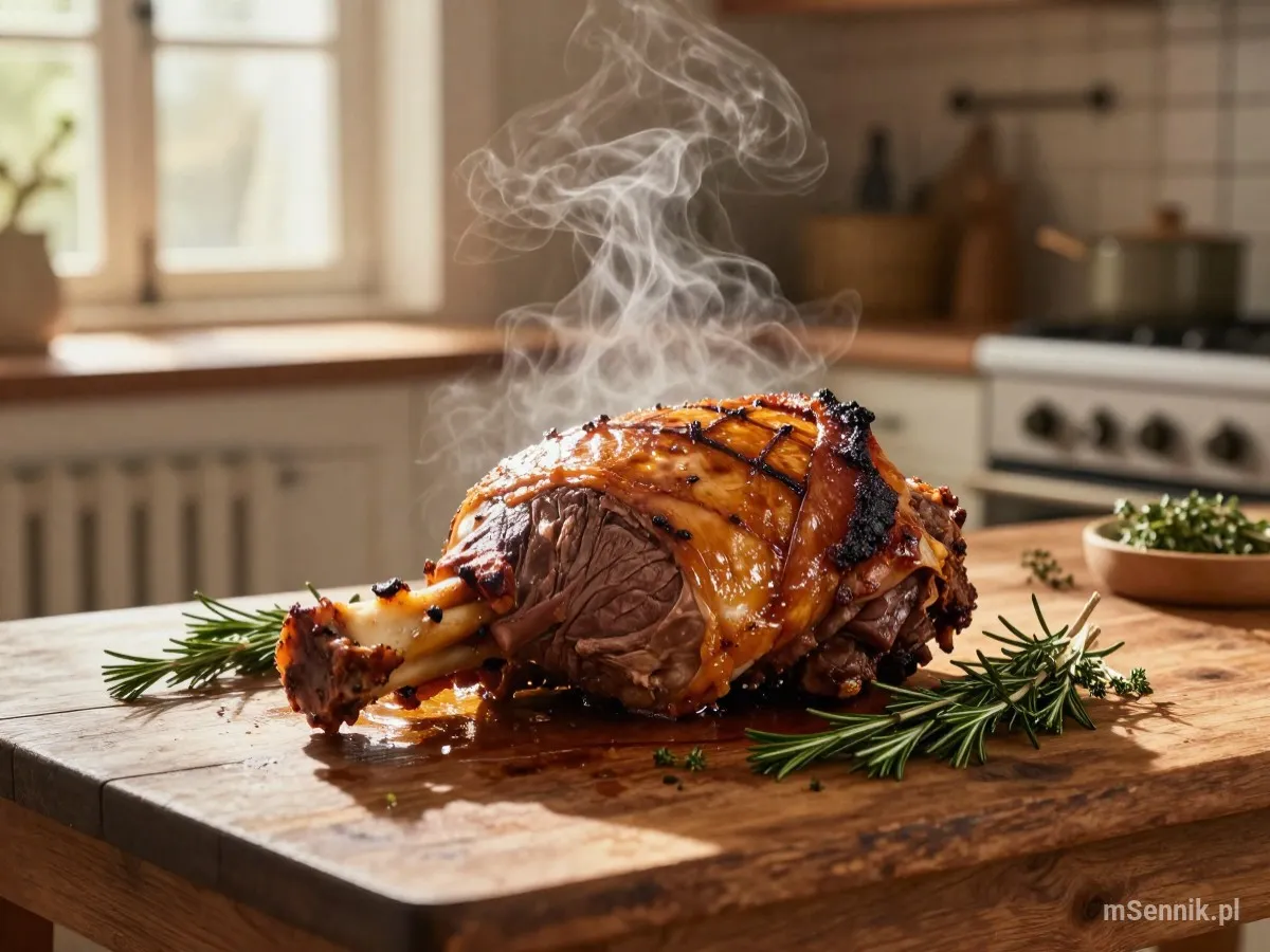 Interpretacja snu: Pieczeń - scenariusz z życia codziennego