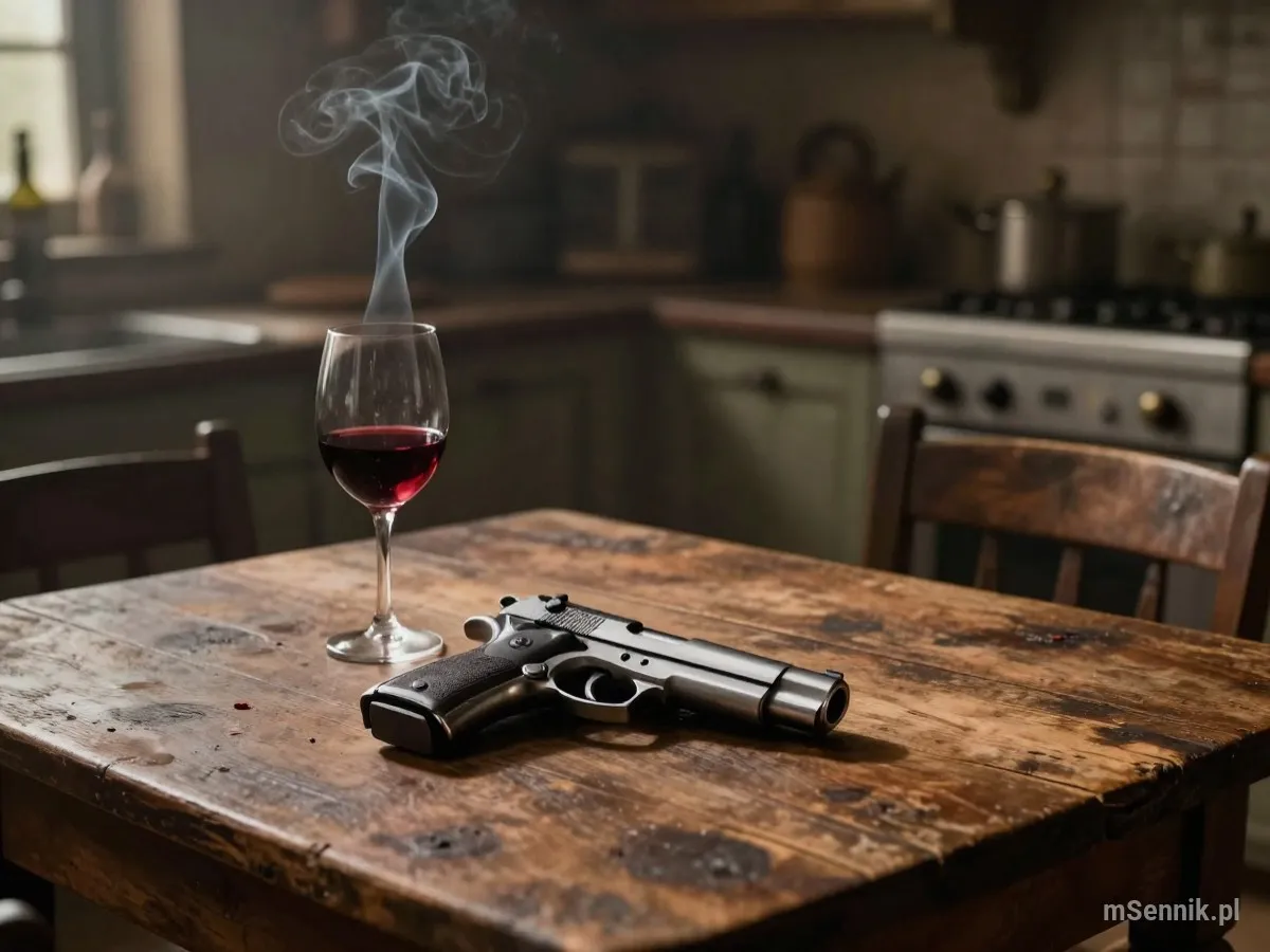 Interpretacja snu: Pistolet - scenariusz z życia codziennego