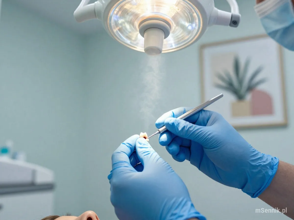 Interpretacja snu: Plomba - scenariusz z życia codziennego