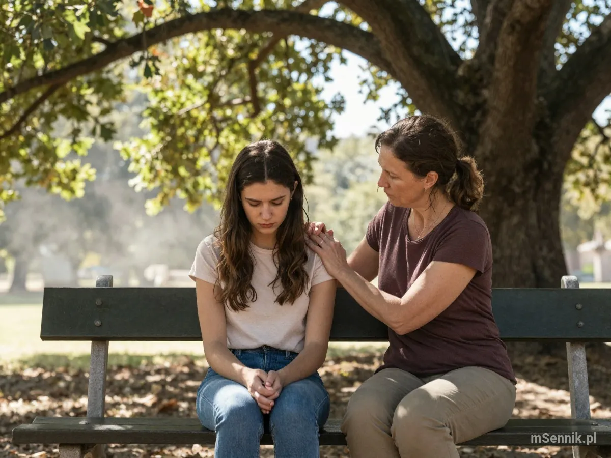 Interpretacja snu: Pocieszać - scenariusz z życia codziennego