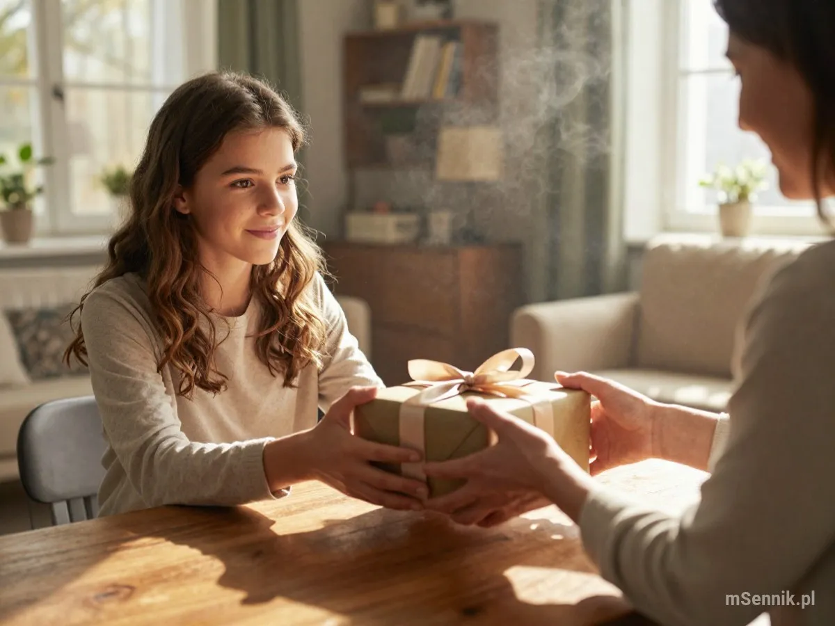Interpretacja snu: Podarunek - scenariusz z życia codziennego