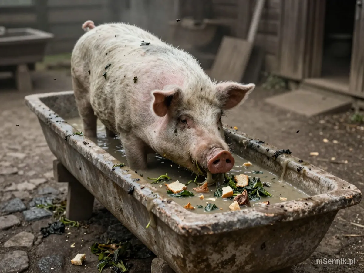 Interpretacja snu: Pomyje - scenariusz z życia codziennego