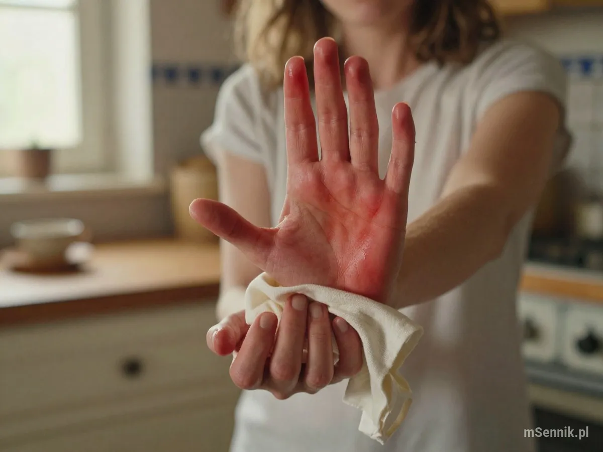 Interpretacja snu: Poparzenie - scenariusz z życia codziennego