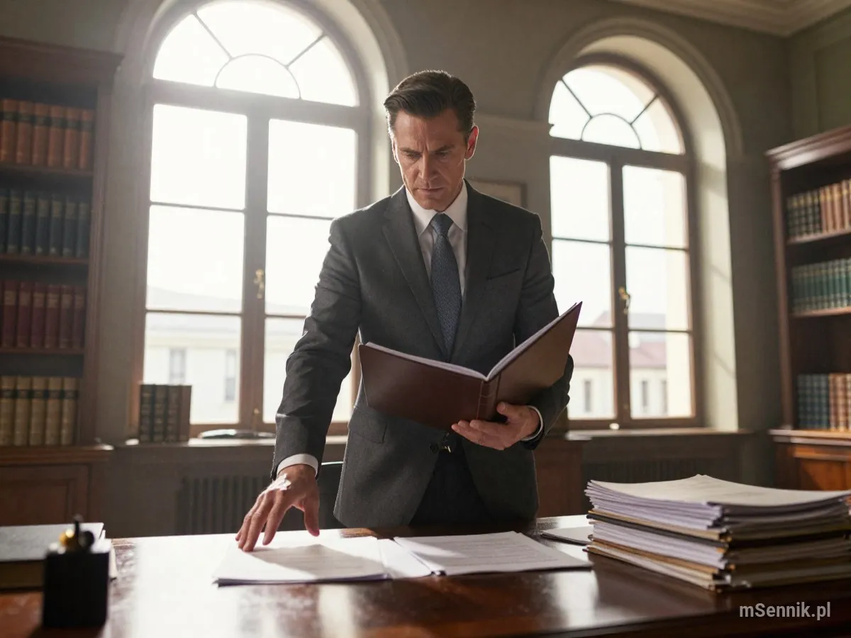 Interpretacja snu: Prawnik - scenariusz z życia codziennego