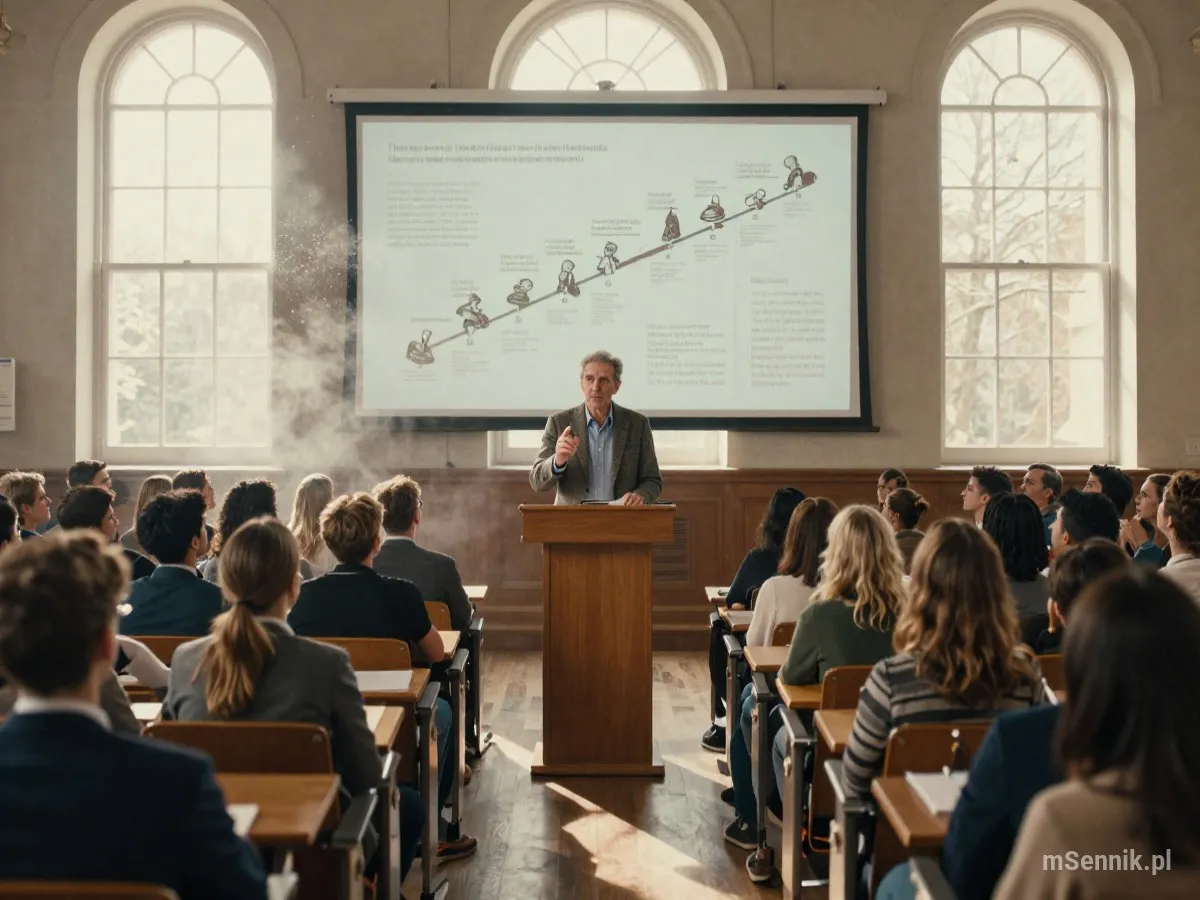 Interpretacja snu: Prelekcje - scenariusz z życia codziennego