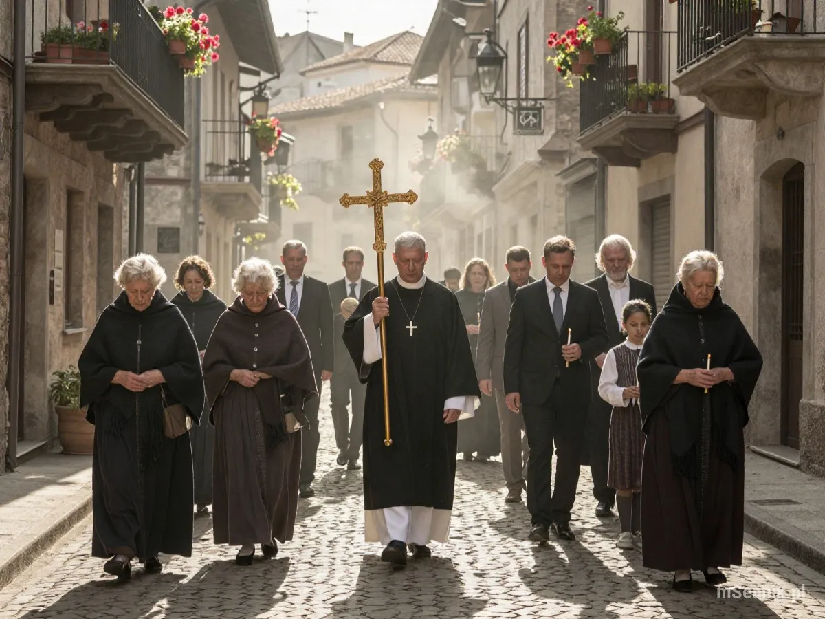 Interpretacja snu: Procesja - scenariusz z życia codziennego