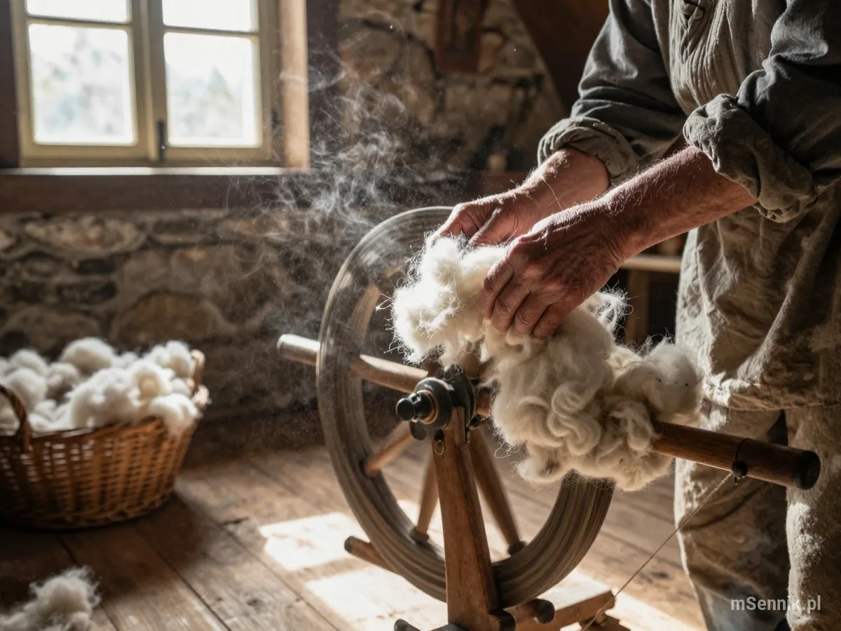 Interpretacja snu: Prząść - scenariusz z życia codziennego